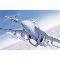ИЗЧЕРПАН Сглобяем модел на самолет F/A-18E  SUPER HORNET мащаб 1:72